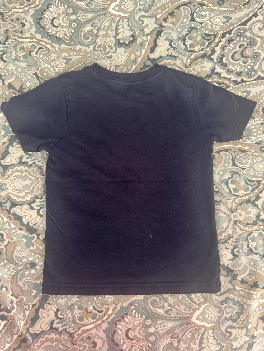 Gymboree Navy USA Tee with Red, White & Blue Graphic